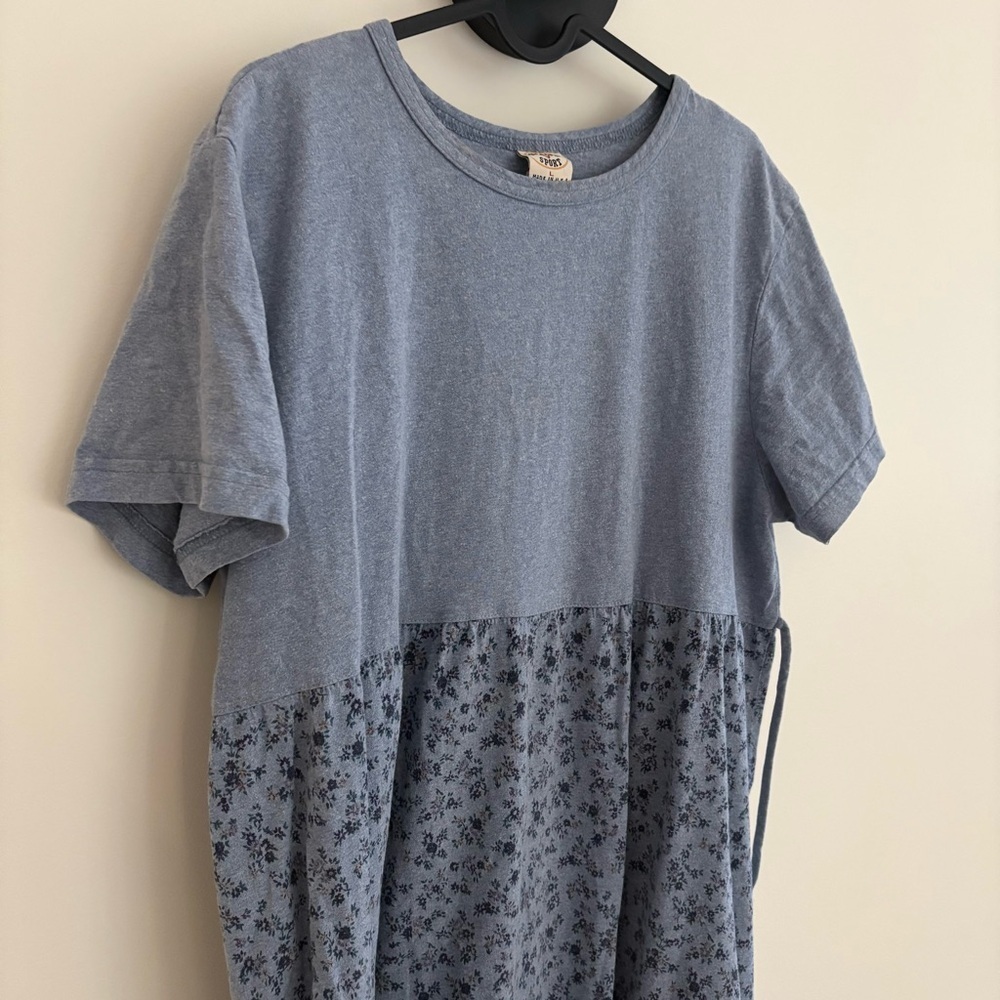 Vintage Varsity Sport Short Sleeve Dress